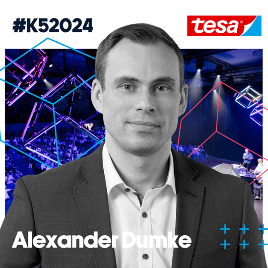 Das Bild zeigt Alexander Dumke, Global Marketmanagement & eCommerce von Tesa