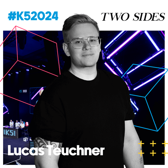Das Bild zeigt Lucas Teuchner von Two Sides