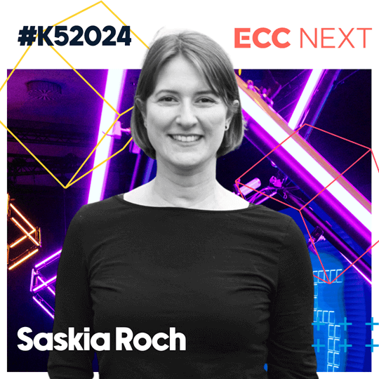 Das Bild zeigt Saskia Roch von ECC Next