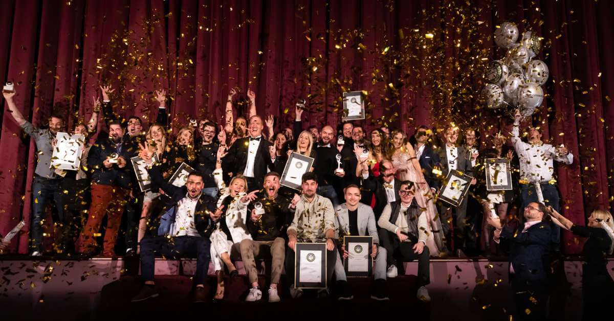 Das Bild zeigt die Gewinner des Shop Usability Award 2023