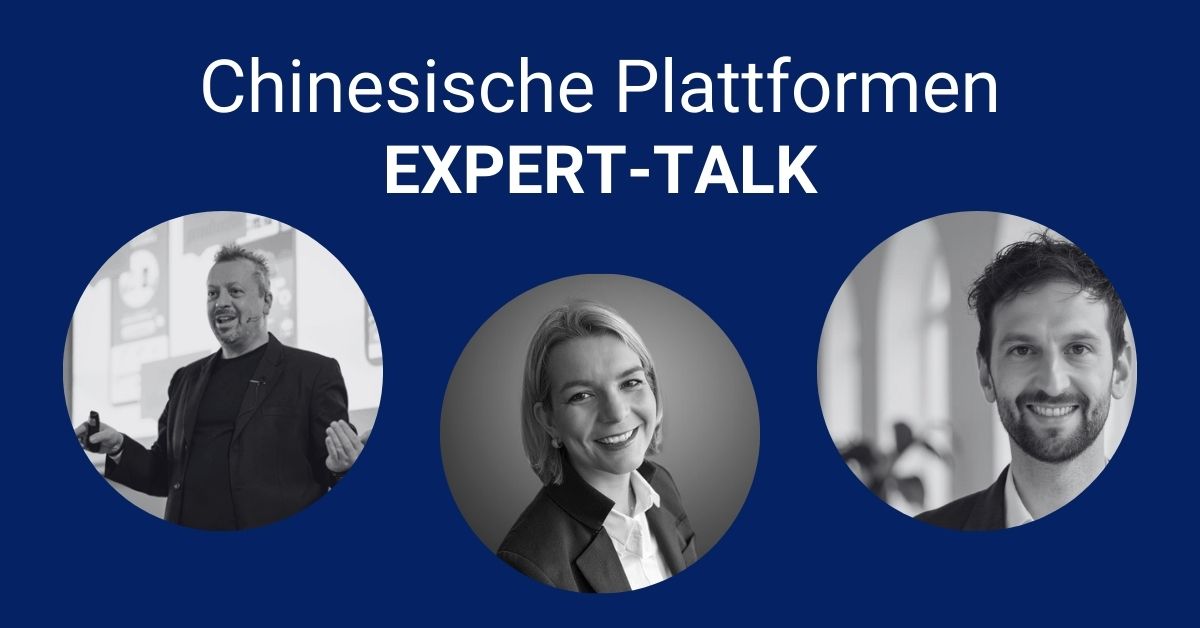 Ed Sander, Julia Zurwesten, Carsten Weiskopf, ExpertInnen f&uuml;r chinesische Plattformen