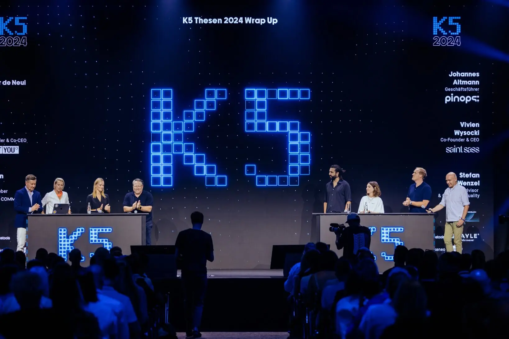 SpeakerInnen auf der Future Retail Stage der K5 2024